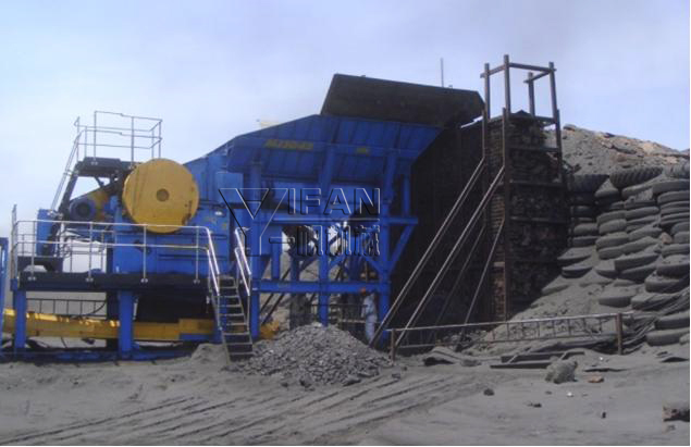 mobile crushing plant